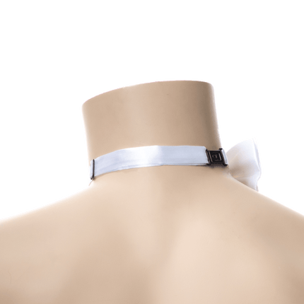 Witte Vlinderdas van Partychimp koop je bij Partywinkel