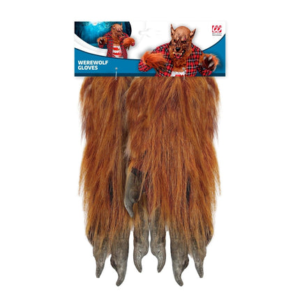 Wolf Handschoenen Bruin van Widmann koop je bij Partywinkel