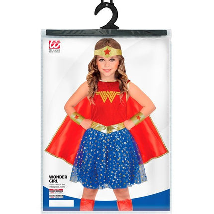 Wonder Girl Rood Blauw van Widmann koop je bij Partywinkel
