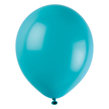 Turkise balloner, 30 cm, 50 stk.