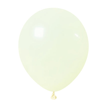 Pastelgule balloner, 30 cm, 50 stk.