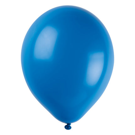 Kongensblå balloner, 30 cm, 50 stk.