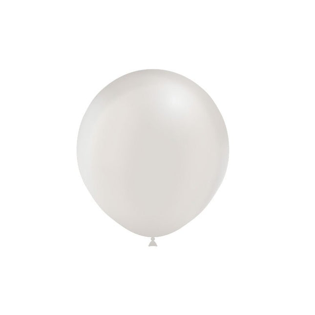 Zandkleurige Ballonnen Dune 45cm 25st van Balloonia koop je bij Partywinkel