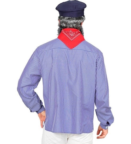 Zeeman Shirt Wit Blauw van Widmann koop je bij Partywinkel