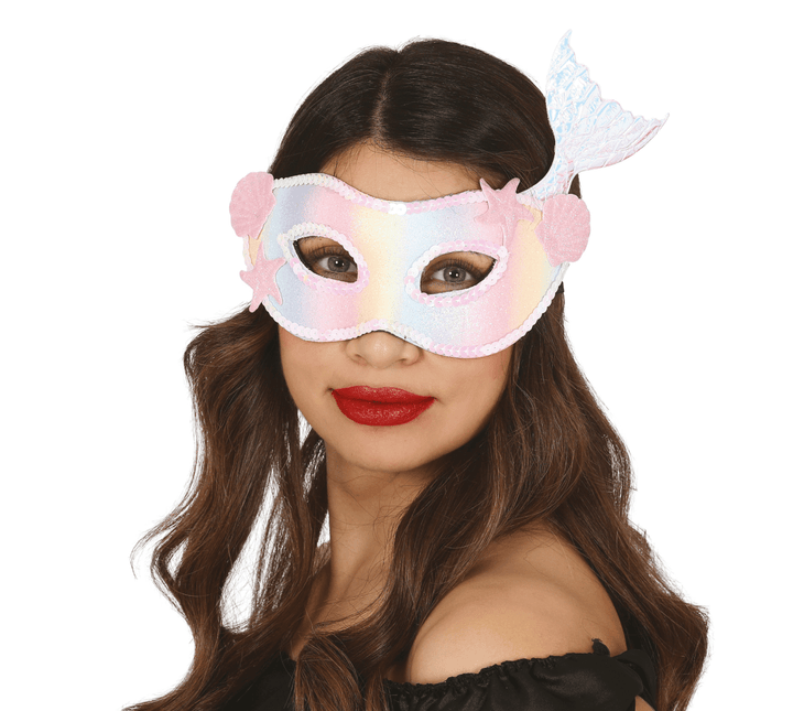 Zeemeermin Masker Roze van Fiestas Guirca koop je bij Partywinkel