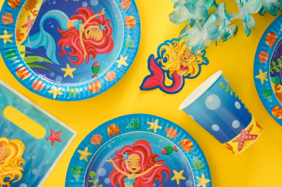 Zeemeermin Uitdeelzakjes Feest 8st van Folat koop je bij Partywinkel