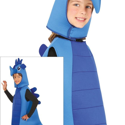 Zeepaardje Kostuum Blauw Kind van Fiestas Guirca koop je bij Partywinkel