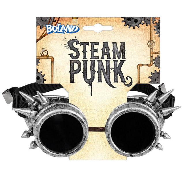 Zilveren Bril Cyberpunk van Boland koop je bij Partywinkel