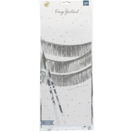 Zilveren Franje Slinger 6m van Folat koop je bij Partywinkel