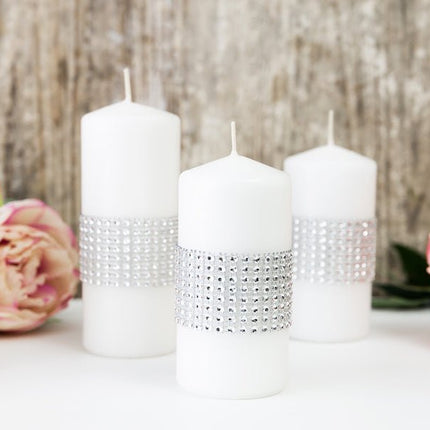 Zilveren Glitter Rol 9m van Partydeco koop je bij Partywinkel