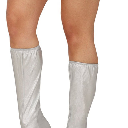 Zilveren Laarskappen 45cm van Fiestas Guirca koop je bij Partywinkel