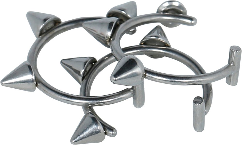 Zilveren Nep Piercing 3st van Fiestas Guirca koop je bij Partywinkel