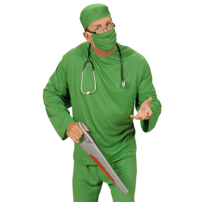 Zilveren Nep Zaag 55cm van Widmann koop je bij Partywinkel