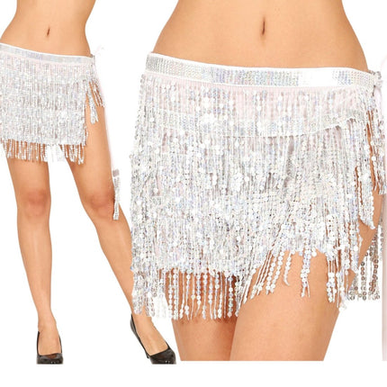 Zilveren Rok Pailletten van Fiestas Guirca koop je bij Partywinkel