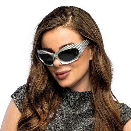 Zilveren Zonnebril Spectra van Boland koop je bij Partywinkel