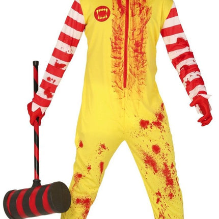 Zombie Clown Halloween Kostuum Heren L van Fiestas Guirca koop je bij Partywinkel