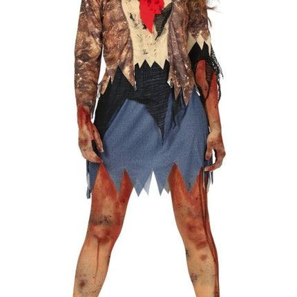 Zombie Halloween Kostuum Dames L van Fiestas Guirca koop je bij Partywinkel