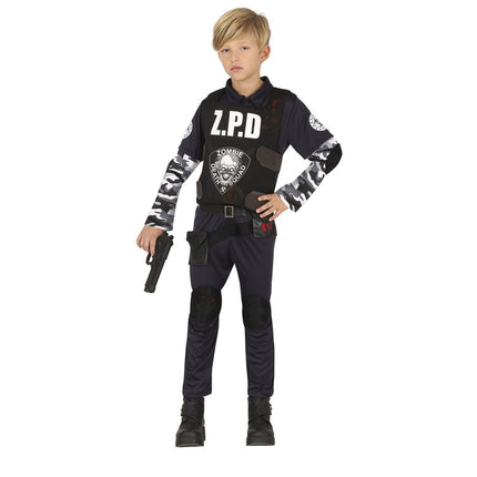 Zombie Politie Halloween Kostuum Kind van Fiestas Guirca koop je bij Partywinkel