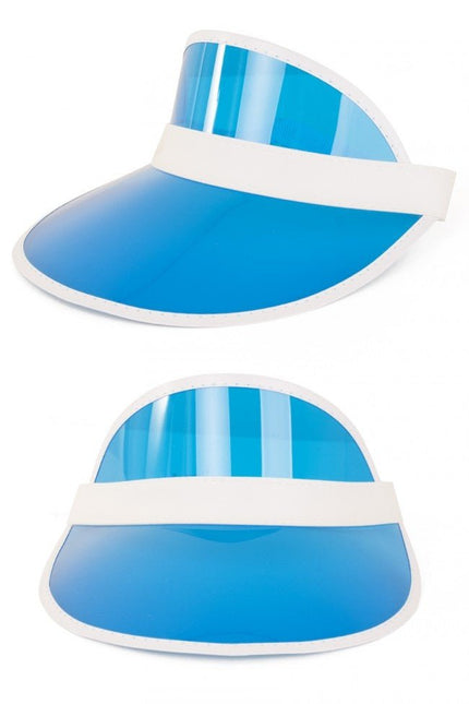 Zonneklep Blauw van PartyXplosion koop je bij Partywinkel