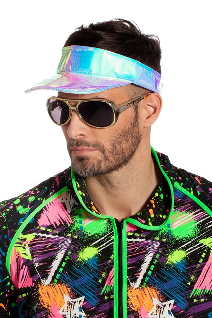 Parelmoeren Zonneklep van Wilbers & Wilbers koop je bij Partywinkel