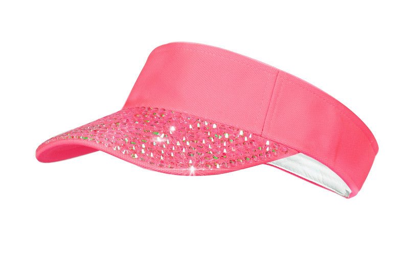 Roze Zonneklep Steentjes van Wilbers & Wilbers koop je bij Partywinkel