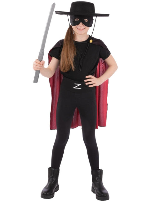 Zorro Kinder Instant Kit van Smiffys koop je bij Partywinkel