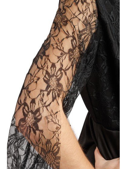 Zwart Gothic Korset Dames van CHAKS koop je bij Partywinkel