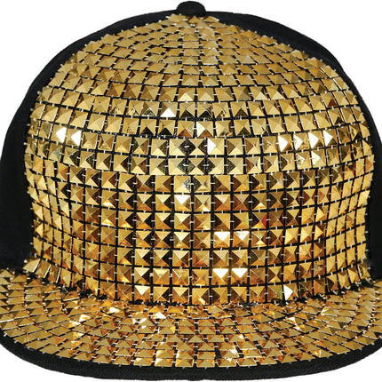 Zwart Gouden Pet van Fiestas Guirca koop je bij Partywinkel