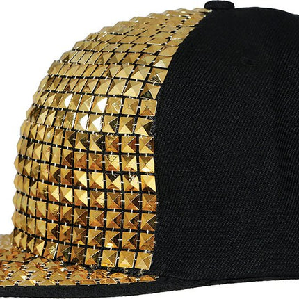 Zwart Gouden Pet van Fiestas Guirca koop je bij Partywinkel