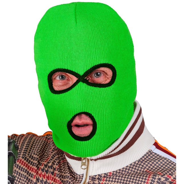 Zwart Groene Bivakmuts van Widmann koop je bij Partywinkel