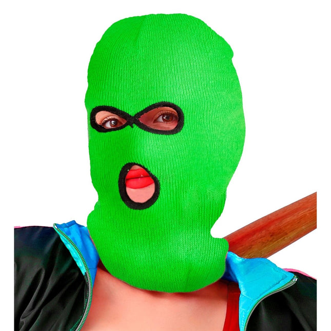 Zwart Groene Bivakmuts van Widmann koop je bij Partywinkel