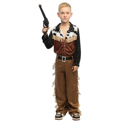 Zwart Nep Pistool Longshot 35cm van Boland koop je bij Partywinkel