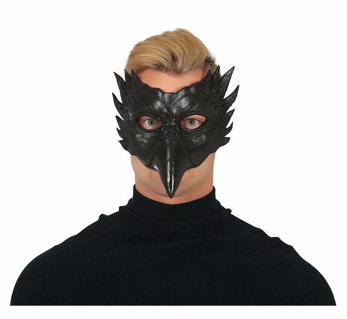 Zwart Oogmasker Uil van Fiestas Guirca koop je bij Partywinkel