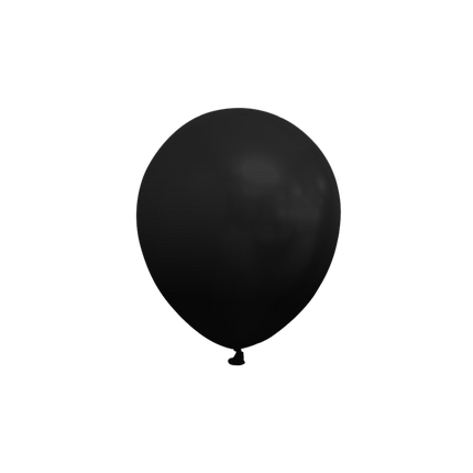 Zwarte Ballonnen 13cm 100st van WeFiesta koop je bij Partywinkel