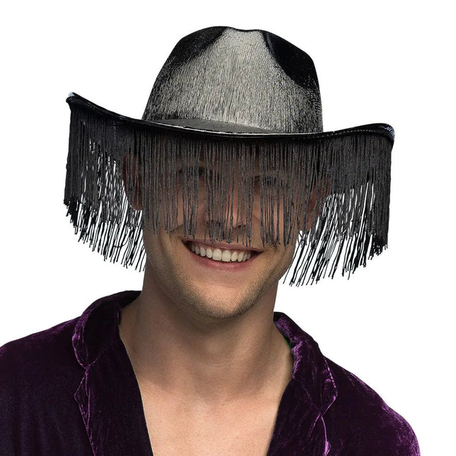 Zwarte Hoed Franjes van Boland koop je bij Partywinkel