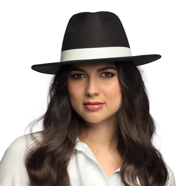 Zwarte Hoed Gangster van Boland koop je bij Partywinkel