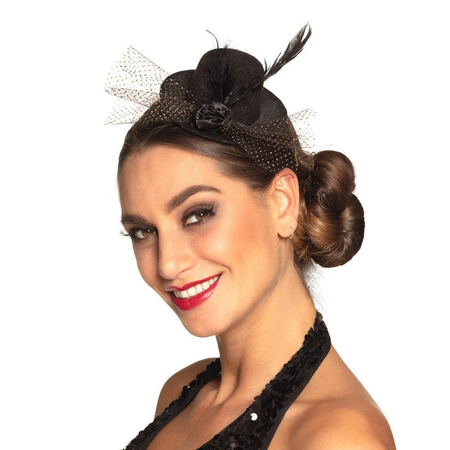 Zwarte Hoed Nicolette van Boland koop je bij Partywinkel