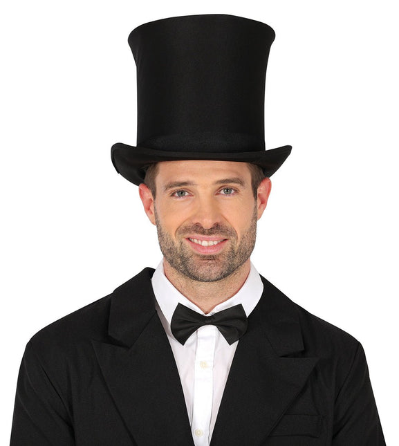 Zwarte Hoge Hoed 21cm van Fiestas Guirca koop je bij Partywinkel