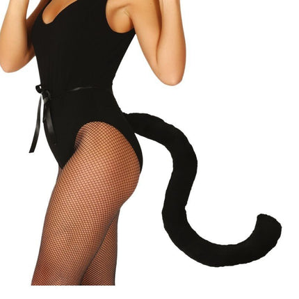 Zwarte Kattenstaart 50cm van Fiestas Guirca koop je bij Partywinkel