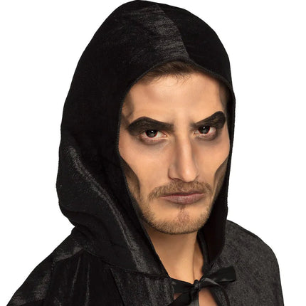 Zwarte Kleurlenzen Rode Rand 3Mnd van Boland koop je bij Partywinkel