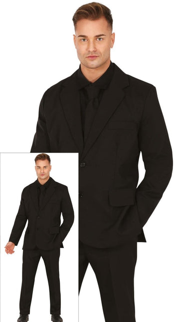 Zwarte Kostuum Heren van Fiestas Guirca koop je bij Partywinkel