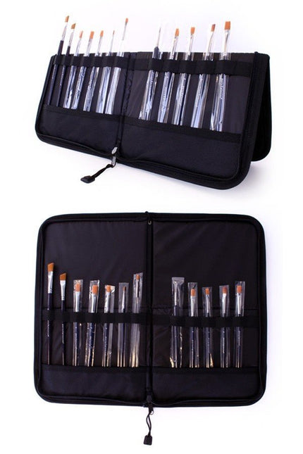 Zwarte Kwasten Etui van Superstar koop je bij Partywinkel