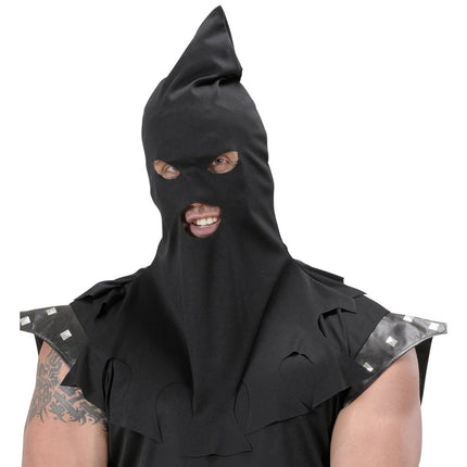 Zwarte Masker Hoofdkap van Widmann koop je bij Partywinkel