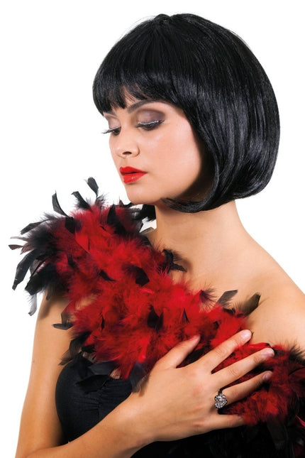 Zwarte Pruik Boblijn van Wilbers & Wilbers koop je bij Partywinkel