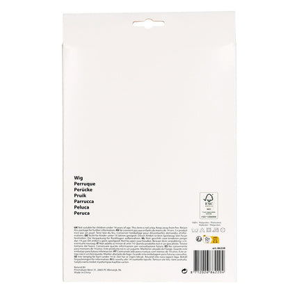 Zwarte Pruik Celebrity van Boland koop je bij Partywinkel