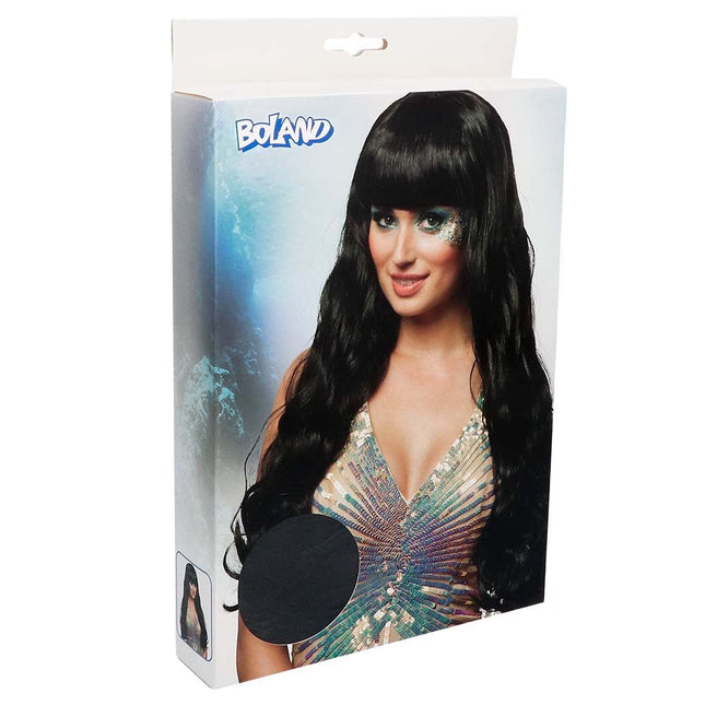 Zwarte Pruik Oceana van Boland koop je bij Partywinkel