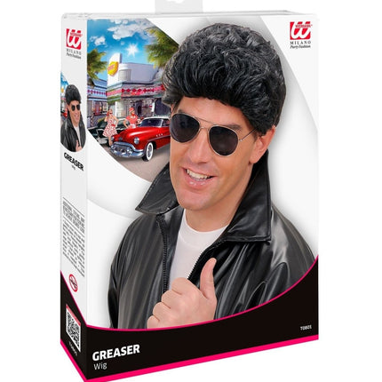 Zwarte Pruik T - Birds van Widmann koop je bij Partywinkel