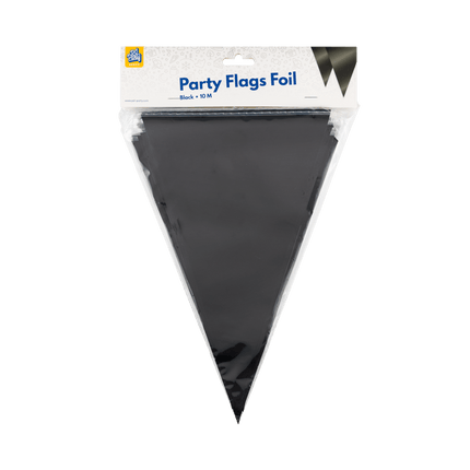 Zwarte Slinger Metallic 10m van Paper Dreams koop je bij Partywinkel