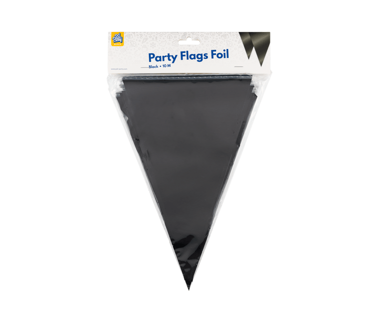 Zwarte Slinger Metallic 10m van Paper Dreams koop je bij Partywinkel