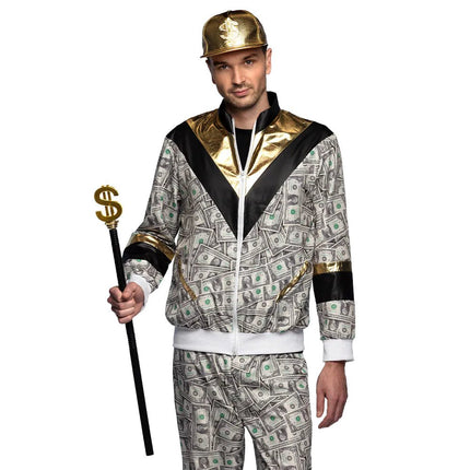 Zwarte Staf Dollar 76cm van Boland koop je bij Partywinkel